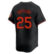 Limited Don Baylor Youth Baltimore Orioles Black Alternate Jersey