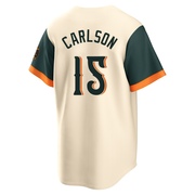 Limited Dylan Carlson Men's Baltimore Orioles Cream 2026 City Connect Stadium Jersey