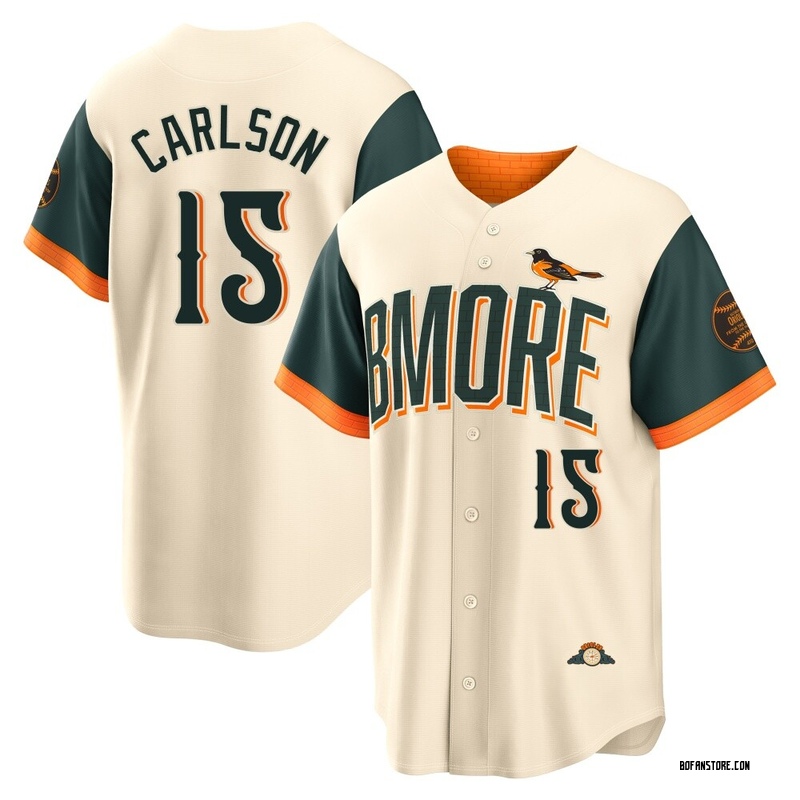 Limited Dylan Carlson Men's Baltimore Orioles Cream 2026 City Connect Stadium Jersey