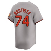 Limited Felix Bautista Men's Baltimore Orioles Gray Road Jersey