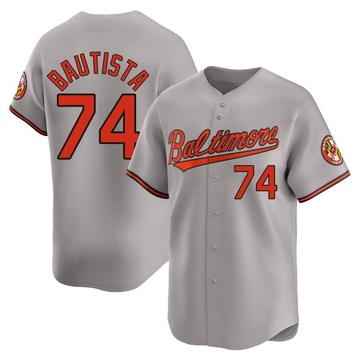 Limited Felix Bautista Men's Baltimore Orioles Gray Road Jersey