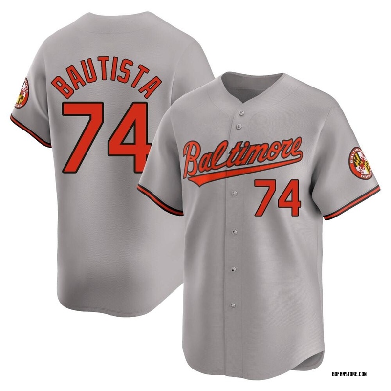 Limited Felix Bautista Men's Baltimore Orioles Gray Road Jersey