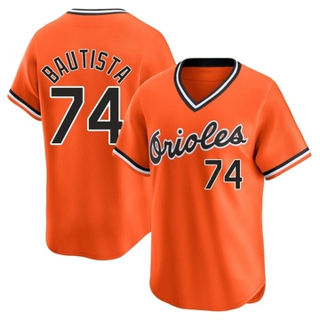 Limited Felix Bautista Men's Baltimore Orioles Orange Cooperstown Collection Jersey