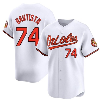 Limited Felix Bautista Men's Baltimore Orioles White Home Jersey