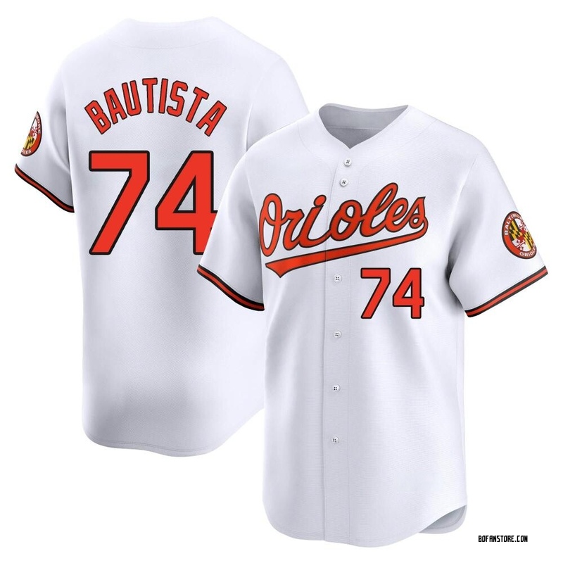 Limited Felix Bautista Men's Baltimore Orioles White Home Jersey