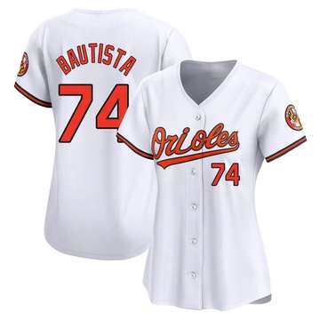Limited Felix Bautista Women's Baltimore Orioles White Home Jersey