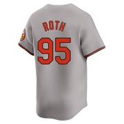 Limited Houston Roth Men's Baltimore Orioles Gray Road Jersey