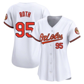 Limited Houston Roth Women's Baltimore Orioles White Home Jersey