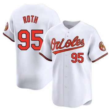 Limited Houston Roth Youth Baltimore Orioles White Home Jersey