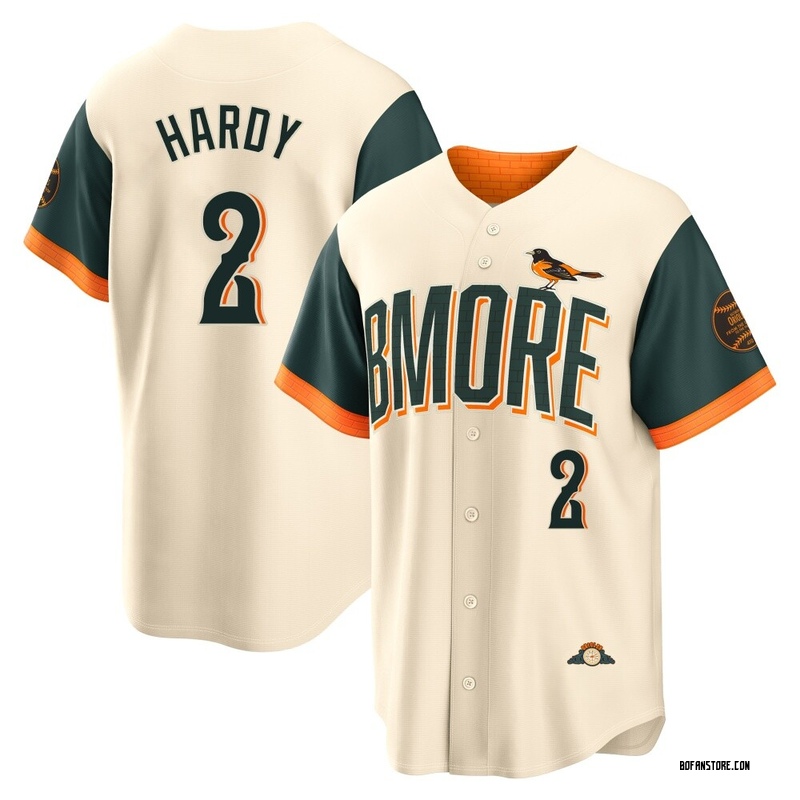 Limited J.J. Hardy Men's Baltimore Orioles Cream 2026 City Connect Stadium Jersey