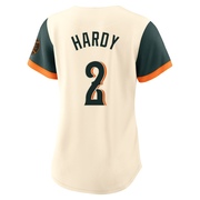 Limited J.J. Hardy Women's Baltimore Orioles Cream 2026 City Connect Stadium Jersey
