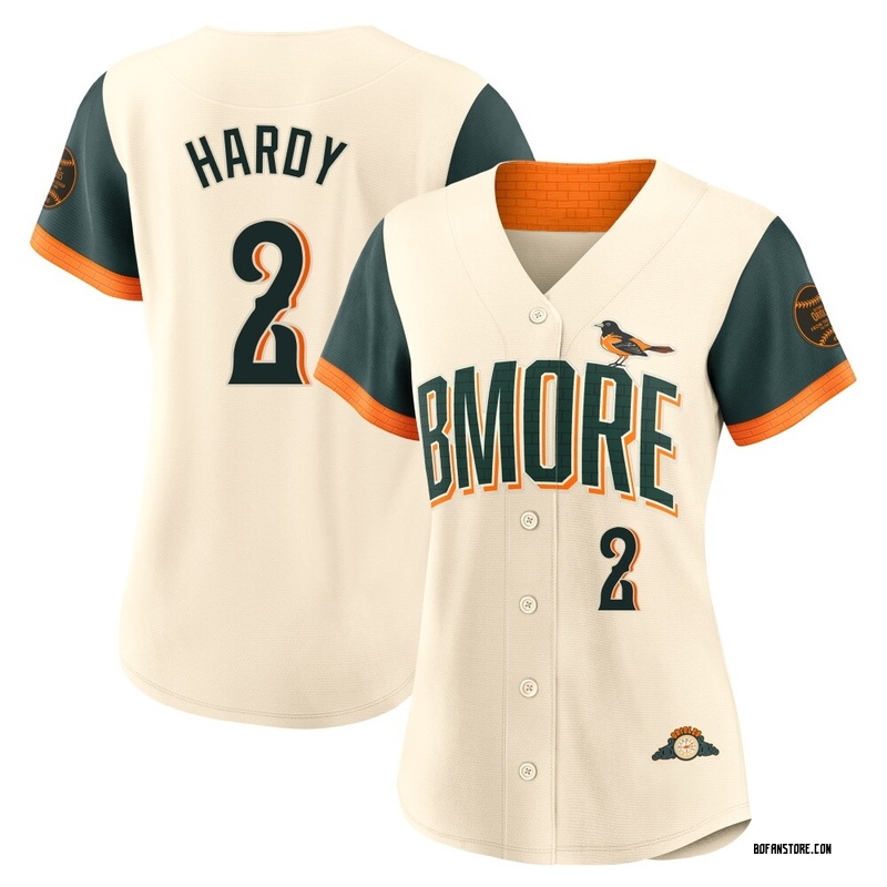 Limited J.J. Hardy Women's Baltimore Orioles Cream 2026 City Connect Stadium Jersey