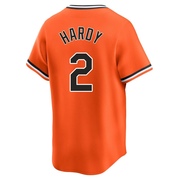 Limited J.J. Hardy Youth Baltimore Orioles Orange Cooperstown Collection Jersey