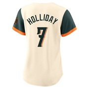 Limited Jackson Holliday Women's Baltimore Orioles Cream 2026 City Connect Stadium Jersey
