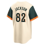 Limited Jeremiah Jackson Men's Baltimore Orioles Cream 2026 City Connect Stadium Jersey