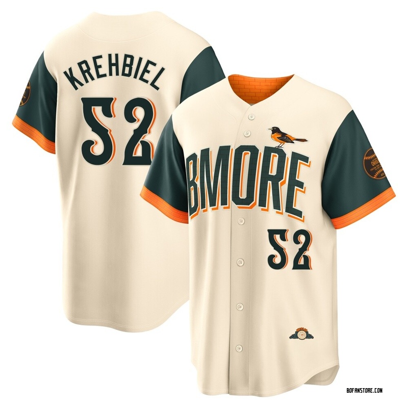 Limited Joey Krehbiel Men's Baltimore Orioles Cream 2026 City Connect Stadium Jersey