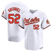 Limited Joey Krehbiel Men's Baltimore Orioles White Home Jersey