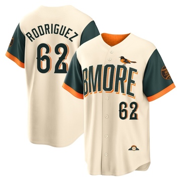 Limited Johnathan Rodriguez Men's Baltimore Orioles Cream 2026 City Connect Stadium Jersey