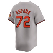Limited Jose Espada Men's Baltimore Orioles Gray Road Jersey
