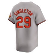 Limited Ken Singleton Men's Baltimore Orioles Gray Road Jersey