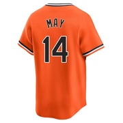 Limited Lee May Youth Baltimore Orioles Orange Cooperstown Collection Jersey