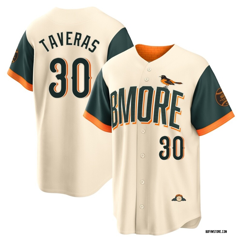 Limited Leody Taveras Men's Baltimore Orioles Cream 2026 City Connect Stadium Jersey
