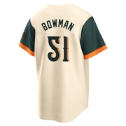 Limited Matt Bowman Men's Baltimore Orioles Cream 2026 City Connect Stadium Jersey