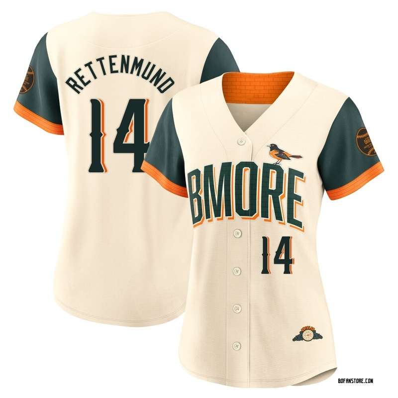 Limited Merv Rettenmund Women's Baltimore Orioles Cream 2026 City Connect Stadium Jersey