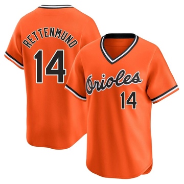 Limited Merv Rettenmund Youth Baltimore Orioles Orange Cooperstown Collection Jersey