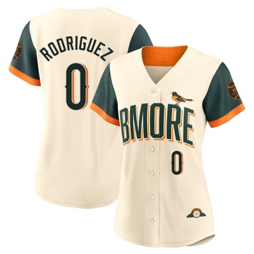 Limited Miguel Rodriguez Women's Baltimore Orioles Cream 2026 City Connect Stadium Jersey