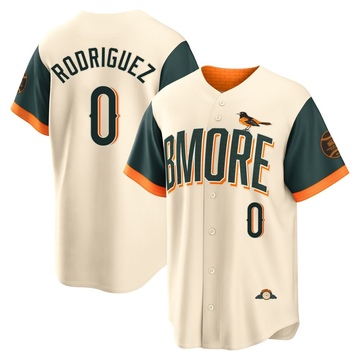 Limited Miguel Rodriguez Youth Baltimore Orioles Cream 2026 City Connect Stadium Jersey