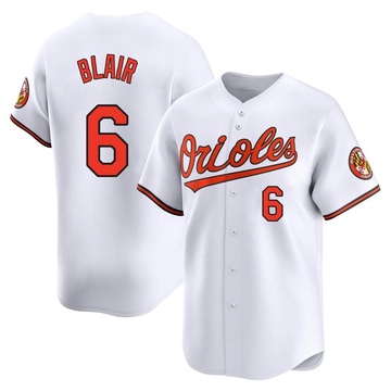 Limited Paul Blair Youth Baltimore Orioles White Home Jersey