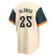 Limited Pete Alonso Men's Baltimore Orioles Cream 2026 City Connect Stadium Jersey