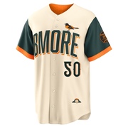 Limited Rico Garcia Men's Baltimore Orioles Cream 2026 City Connect Stadium Jersey
