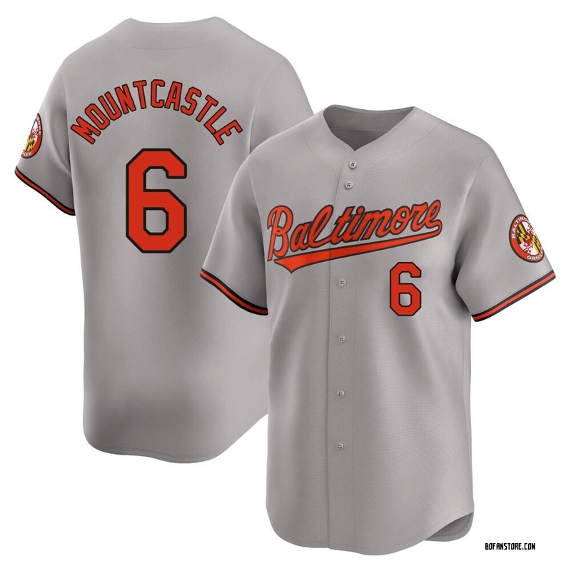 Limited Ryan Mountcastle Men's Baltimore Orioles Gray Road Jersey