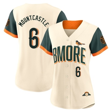 Limited Ryan Mountcastle Women's Baltimore Orioles Cream 2026 City Connect Stadium Jersey