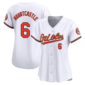 Limited Ryan Mountcastle Women's Baltimore Orioles White Home Jersey