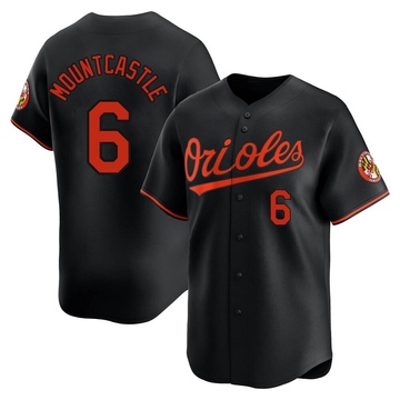 Limited Ryan Mountcastle Youth Baltimore Orioles Black Alternate Jersey