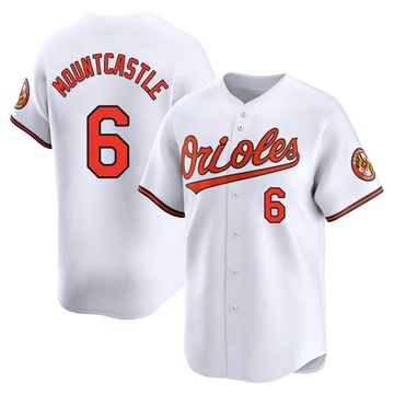Limited Ryan Mountcastle Youth Baltimore Orioles White Home Jersey