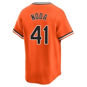 Limited Ryan Noda Youth Baltimore Orioles Orange Cooperstown Collection Jersey