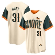 Limited Sam Huff Youth Baltimore Orioles Cream 2026 City Connect Stadium Jersey