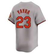 Limited Terrin Vavra Men's Baltimore Orioles Gray Road Jersey