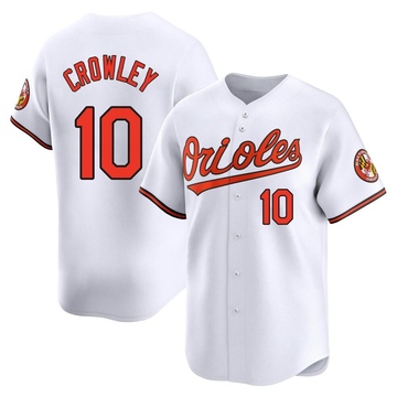 Limited Terry Crowley Youth Baltimore Orioles White Home Jersey