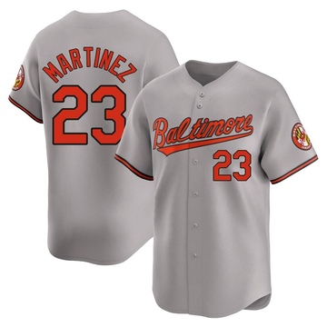 Limited Tippy Martinez Men's Baltimore Orioles Gray Road Jersey