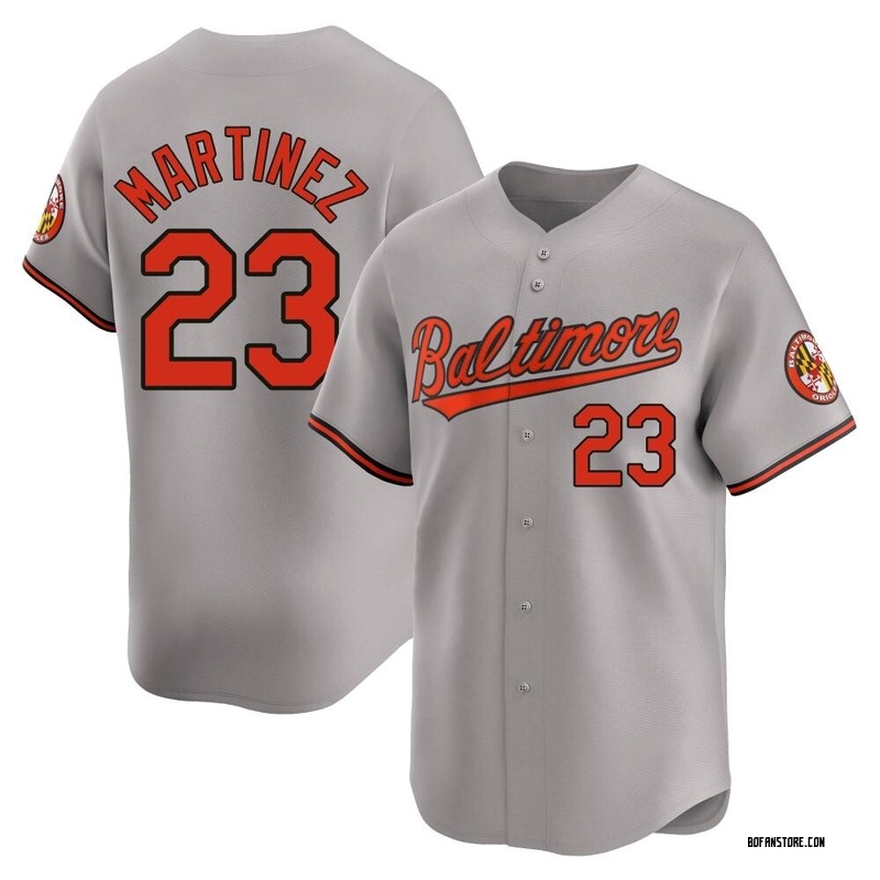Limited Tippy Martinez Men's Baltimore Orioles Gray Road Jersey