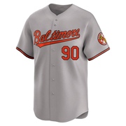 Limited Toby Welk Men's Baltimore Orioles Gray Road Jersey