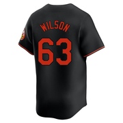 Limited Tyler Wilson Men's Baltimore Orioles Black Alternate Jersey