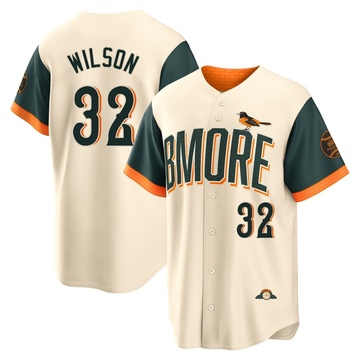 Limited Weston Wilson Youth Baltimore Orioles Cream 2026 City Connect Stadium Jersey