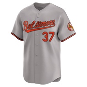 Limited Will Robertson Men's Baltimore Orioles Gray Road Jersey