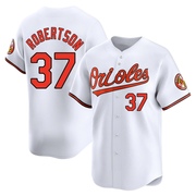 Limited Will Robertson Men's Baltimore Orioles White Home Jersey